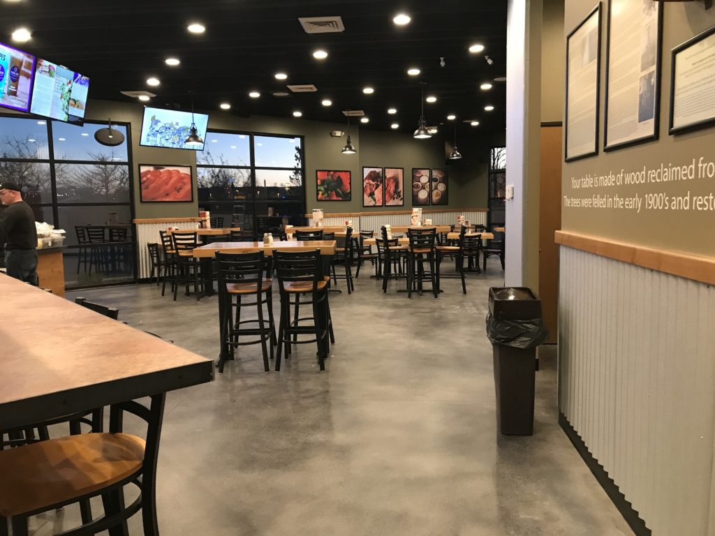 smart casual dining