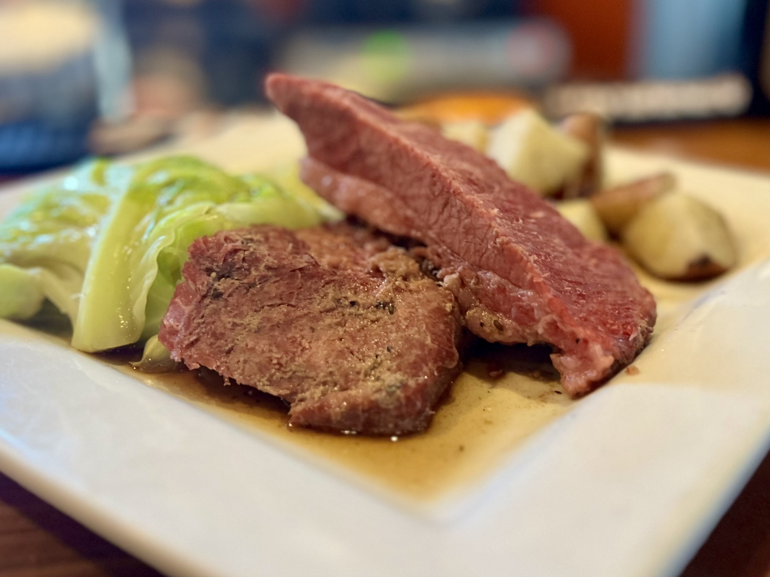 Seasonal Cored Beef With Cabbage